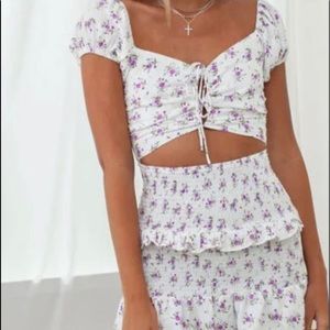 Isabelle’s Cabinet floral dress